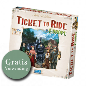 Ticket to ride Europe (15th anniversary deluxe)