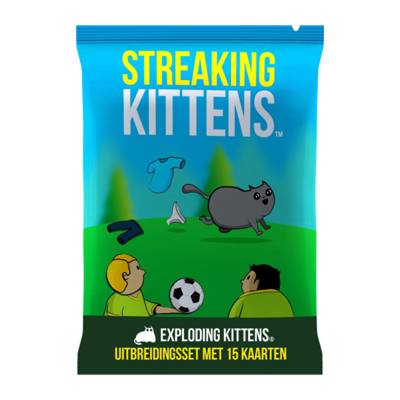 Exploding kittens: Streaking Kittens