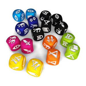 Lands of Galzyr extra dobbelstenen