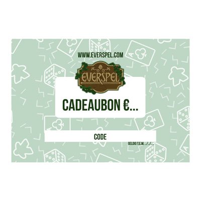 Cadeaubon €5 tot €20