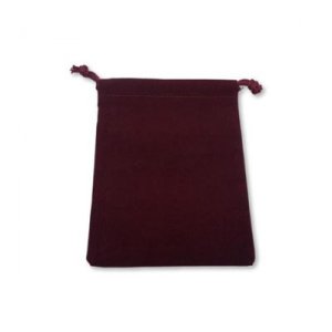 Dice bag: Burgundy Small